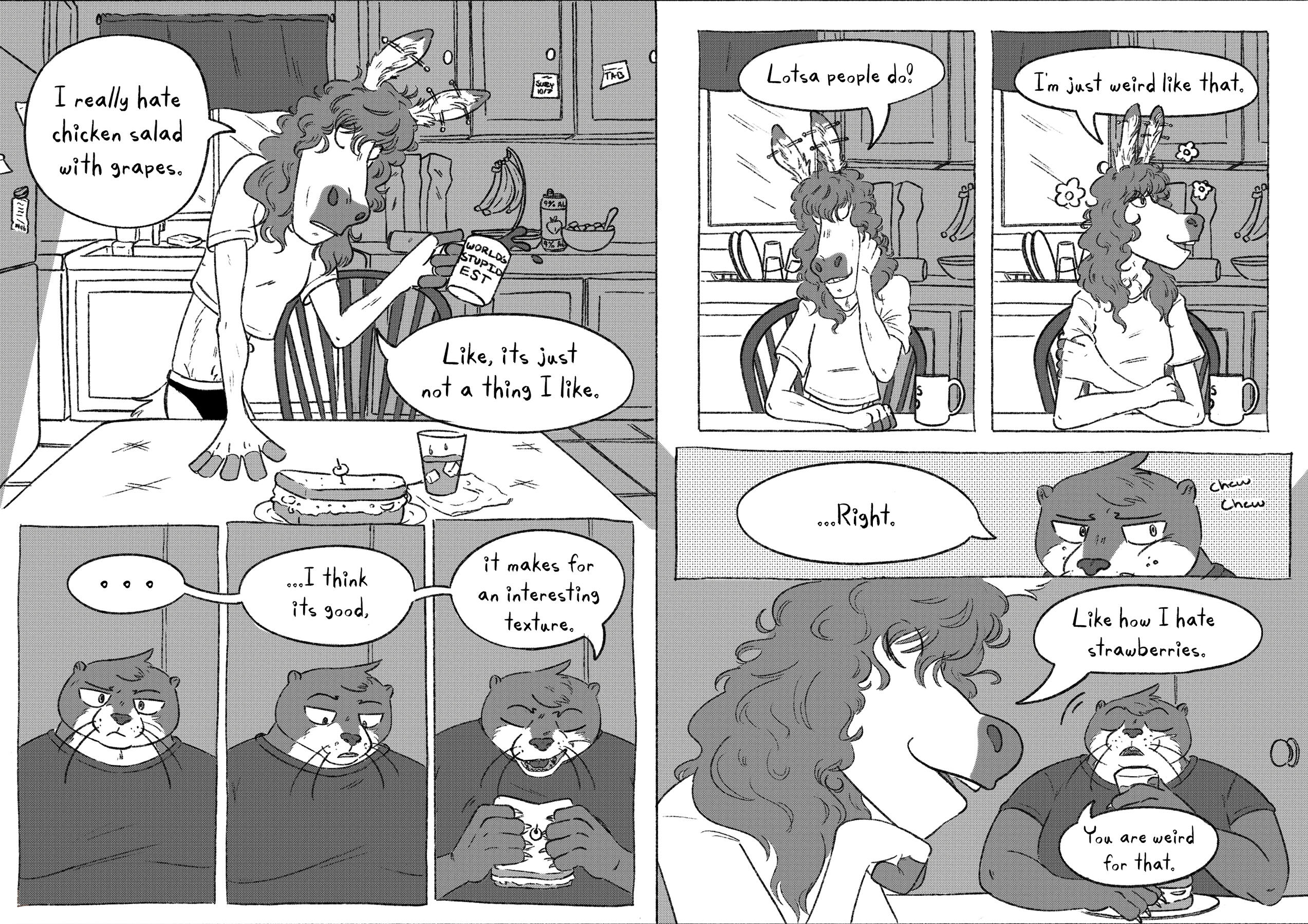 Chicken Salad and Strawberries (2025)