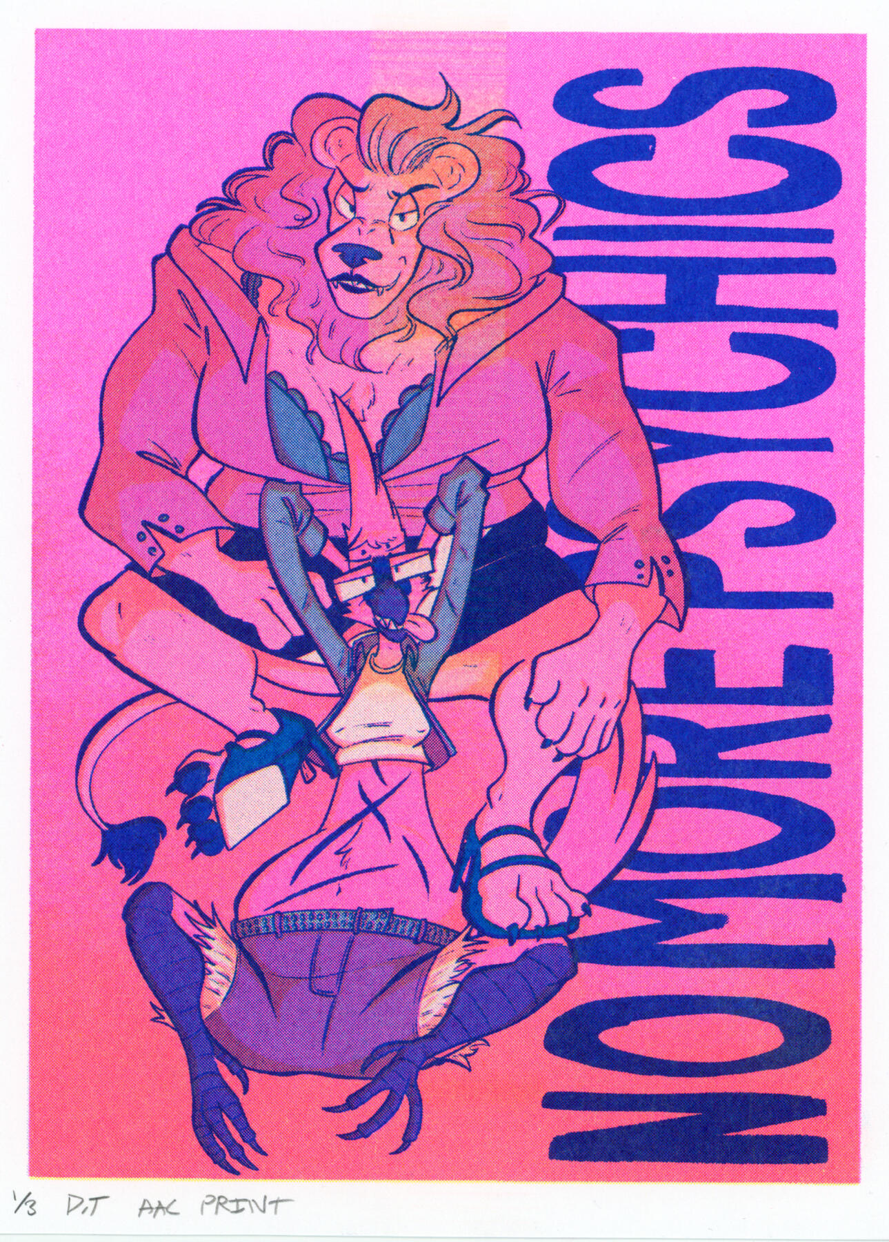 NO MORE PSYCHICS (risoprint, 2025)